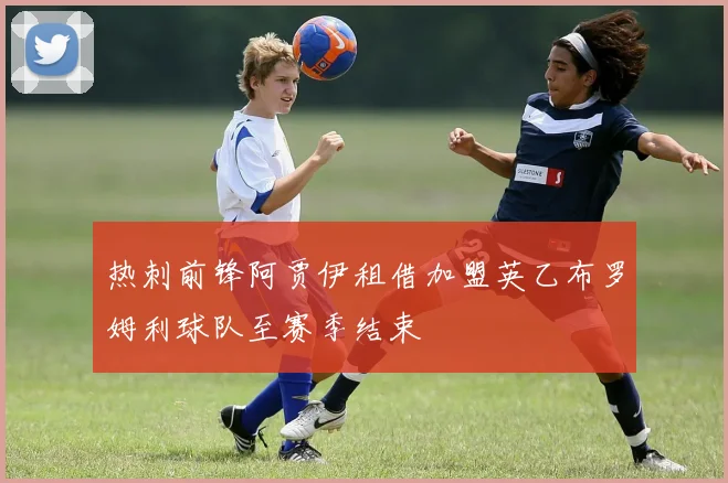 热刺前锋阿贾伊租借加盟英乙布罗姆利球队至赛季结束
